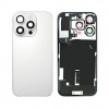 Image of Back Glass Replacement For iPhone 16 Pro With Steel Plate+Magnet + NFC - White Titanium