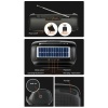 Image of Kisonli SL-18 solar Bluetooth speaker - KM