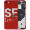 Bild von iPhone SE 2022 Pulled Mid-Frame Housing with Parts No Battery (RED)