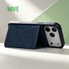 Afbeelding van Wave Magsafe Hoes met portemonnee iPhone 17 Pro Max - Blauw