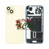 Image of Apple iPhone15 Plus Pulled Mid-Frame Housing+ BackCover with Some Small Parts No Battery(Yellow)