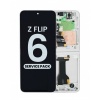 Image of Samsung Galaxy Z Flip 5G (SM-F707) service pack LCD Display Assembly With Frame (Cream)