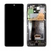 Image of Samsung Galaxy S20 (SM-G980F) LCD Display Assembly With Frame (Cosmic Black)