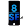 Image of iPhone 8 / iPhone SE (2020) / iPhone SE (2022) AM+ LCD Display Assembly With steel plate (Black) - 