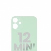 Image of Big Hole Battery Back Glass Cover Replacement iPhone 12 Mini | Green