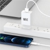 Bild von Travel Charger 12W USB-A Port With Lightning Cable | Wave WA-319W-30 (White)