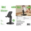 Afbeelding van Wave WA-431 Metal Tablet & phone Stand – 360° Rotating & 0–90° Folding