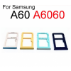 Image of Samsung Galaxy A60 (A606F) Dual Sim Card Tray (Black/Dark Blue)