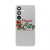 Image of Samsung S25 Back Covers + Camera lens (Silver) -LK