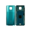 Image of Xiaomi Redmi Note 9 Pro Back Cover With Camera Glass Lens (Green)