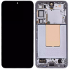 Image of Samsung Galaxy S24 Plus (SM-S926) Service Pack LCD Display Assembly With Frame (Blue)