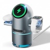 Afbeelding van Wave WA-384 4in1 Magnetic Wireless Charger Stand With Speaker 15W Fast