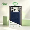 Bild von Wave Magnetische Hoes met Stand Galaxy S24 FE - Blue