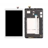 Image of Samsung Galaxy Tab E 9.6'' 2016 (T560) LCD Display Assembly With Frame (White)