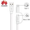 Image of Huawei 2-in-1 Data Cable USB Type-A To Micro USB & Type-C