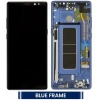 Image of Samsung Galaxy Note 8 (N950F) LCD Display Assembly With Frame (Blue)