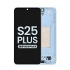 Image of Samsung Galaxy S25 Plus Service Pack LCD Display Assembly With Frame ( Light Blue)
