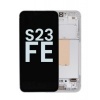 Afbeelding van Samsung Galaxy S23 FE 5G (SM-S711) Pulled LCD Scherm Met Frame (White / Purple)