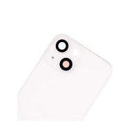 Apple iPhone 13 Mini Pulled Mid-Frame Housing with Parts No Battery (White)