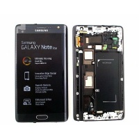 Samsung Galaxy Note Edge (N915) service pack LCD Display With Frame (Black)