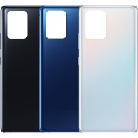 Samsung S10 Lite Back Covers - Black