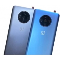 OnePlus 7T Back cover with Camera Glass Lens (Blue)