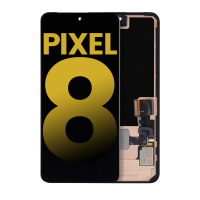 Google Pixel 8 Oled LCD Display Assembly With Frame (Black)