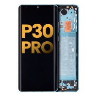 Huawei P30 Pro Original LCD Assembly With Frame (02352PGE) (Blue)