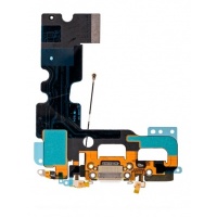 iPhone 7 Charging Port Flex Cable (White / Silver) (ori)