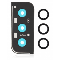 Samsung Galaxy S21 Plus (G996B) Back Camera Lens With Cover Bezel Ring (Phantom Black) -C