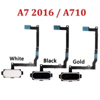 Samsung Galaxy A7 2016 (A710) Home Button Fingerprint Sensor Flex (White)