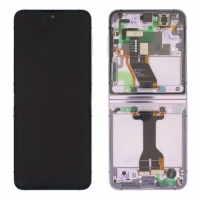 Samsung Galaxy Z Flip5 (SM-F731B) Service Pack LCD Display Assembly With Frame (Lavender)