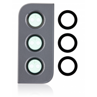 Samsung Galaxy S21 (G991B) Back Camera Lens With Cover Bezel Ring (Gray)