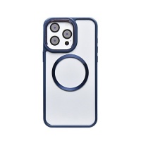 Wave MagSafe-hoes- iPhone 13 Pro Max - Donkerblauw