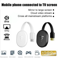 Wireless HDMI Display Adapter 1080P 2.4G Wifi Screen Mirroring Casting - KY - Black