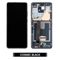 Samsung Galaxy S20 Ultra (SM-G988B) Pulled LCD Display Assembly With Frame (Black)