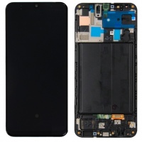 Samsung Galaxy A50 (A505F) service pack LCD Display Assembly With Frame (Black)