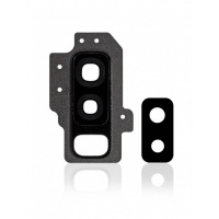 Samsung Galaxy S9 Plus (SM-G965F) Back Camera Glass Lens (Black) (5 pcs) - L