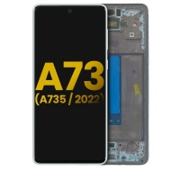 Samsung Galaxy A73 (SM-A736B) service pack LCD Display Assembly With Frame (Mint / Green)