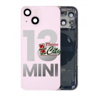 Apple iPhone 13 Mini Pulled Mid-Frame Housing with Parts No Battery (Pink)