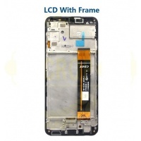 Samsung Galaxy A23 4G (235) OLED LCD Display Assembly With Frame (Black)