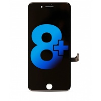 iPhone 8 Plus Wave+ LCD Display Assembly With Touch + steel plate (Black)