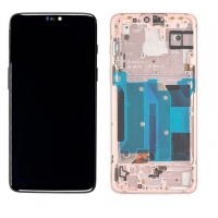 OnePlus 6 LCD Display With Frame (White)