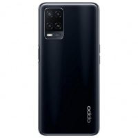 Oppo A54 4G Back Cover + Camera Glass Lens (Black)