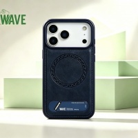Wave Magnetische Hoes met Stand Galaxy S23 Ultra - Blue