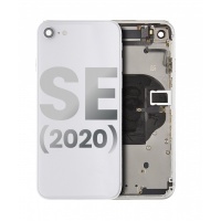 Apple iPhone SE 2020 Pulled Mid-Frame Housing with Parts No Battery (White)