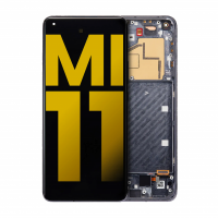 Xiaomi Mi 11 Service Pack LCD Display Assembly with Frame (Blue)