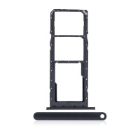 Samsung Galaxy A02S (A025) Sim Card Tray (Black) - L