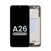 Samsung Galaxy A26 5G (SM-A266)) service pack LCD Display Assembly With Frame (Black)