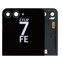 Samsung Galaxy Z Flip7 FE (SM-F761B) service pack Outer LCD Display Assembly No Frame (Black)